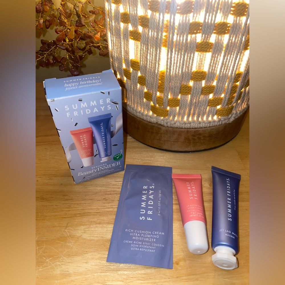 SUMMER FRIDAYS Gift set; Lip Butter Balm & Jet Lag Mask